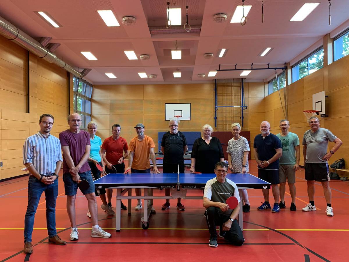 Tischtennis hilft Parkinson-Erkrankten