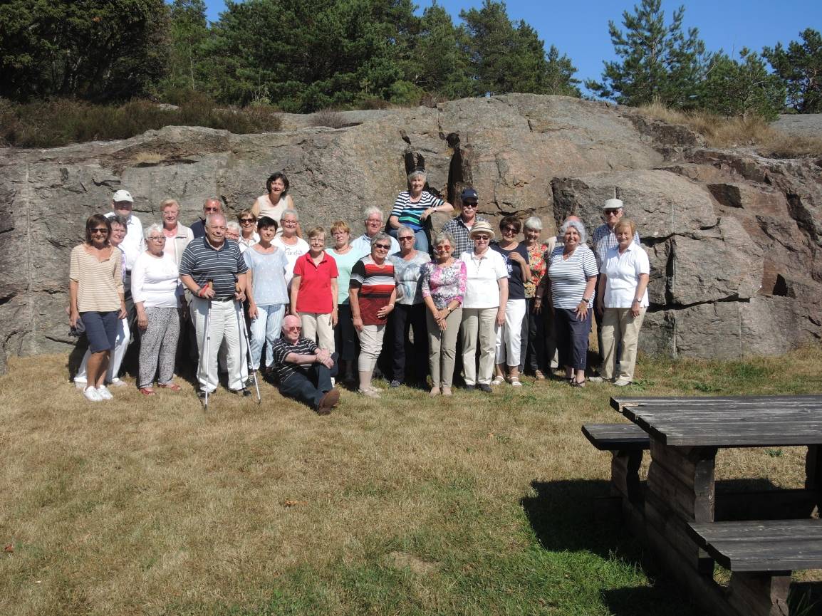 Gemeindemitglieder auf Fahrt in Schweden und Dänemark