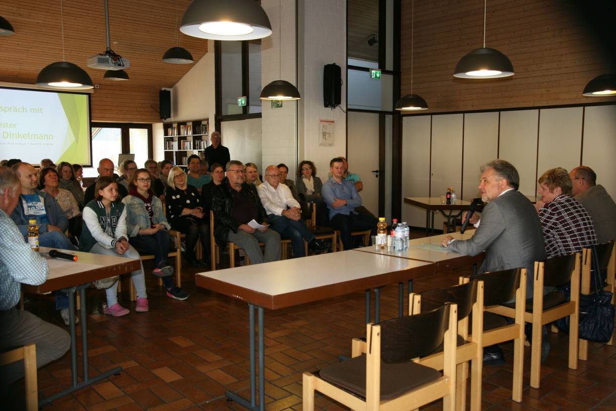 Bürgergespräch mit dem Bürgermeister in Obschwarzbach