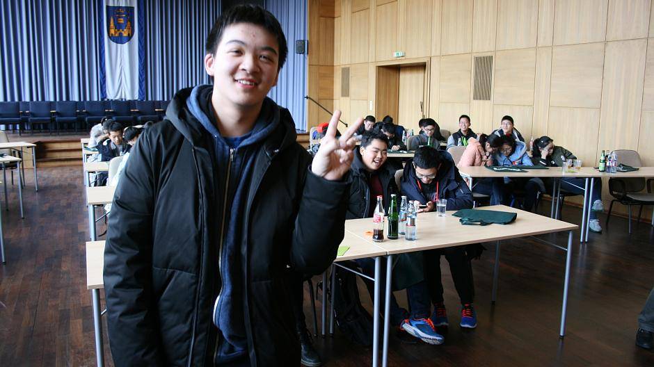 Chinesischen Schülern gefällt Mettmann