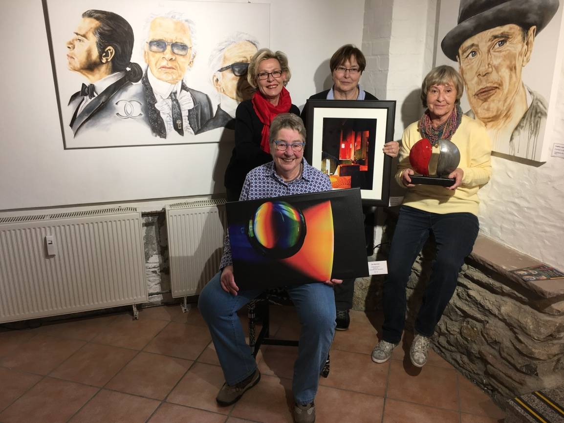 Quattro Colori - Vier Frauen bringen Farbe ins Kunsthaus Mettmann