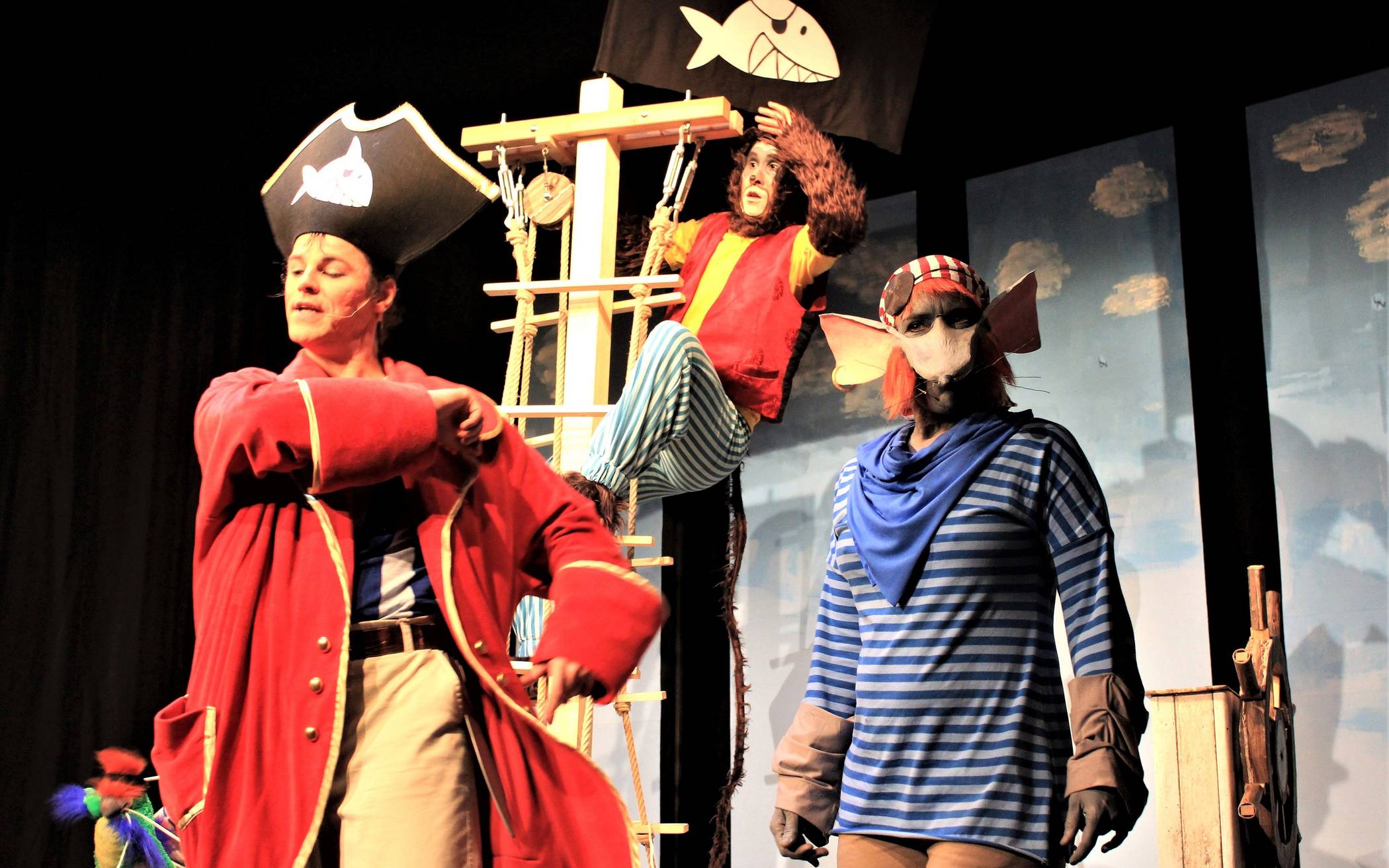  Am 31. Januar zeigt das Wülfrather Theater "Minestrone" das Kindermusical "Käpt'n Sharky". 