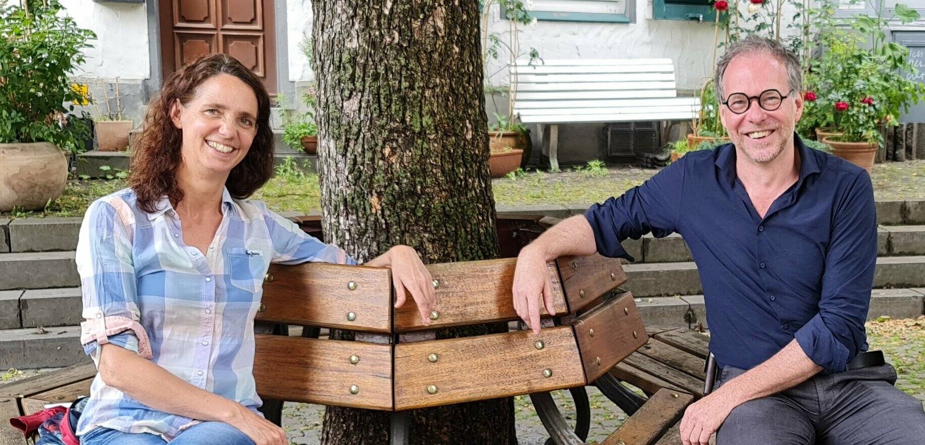  Christian Schwarz und Claudia Köther von den "Oberstädtern" 