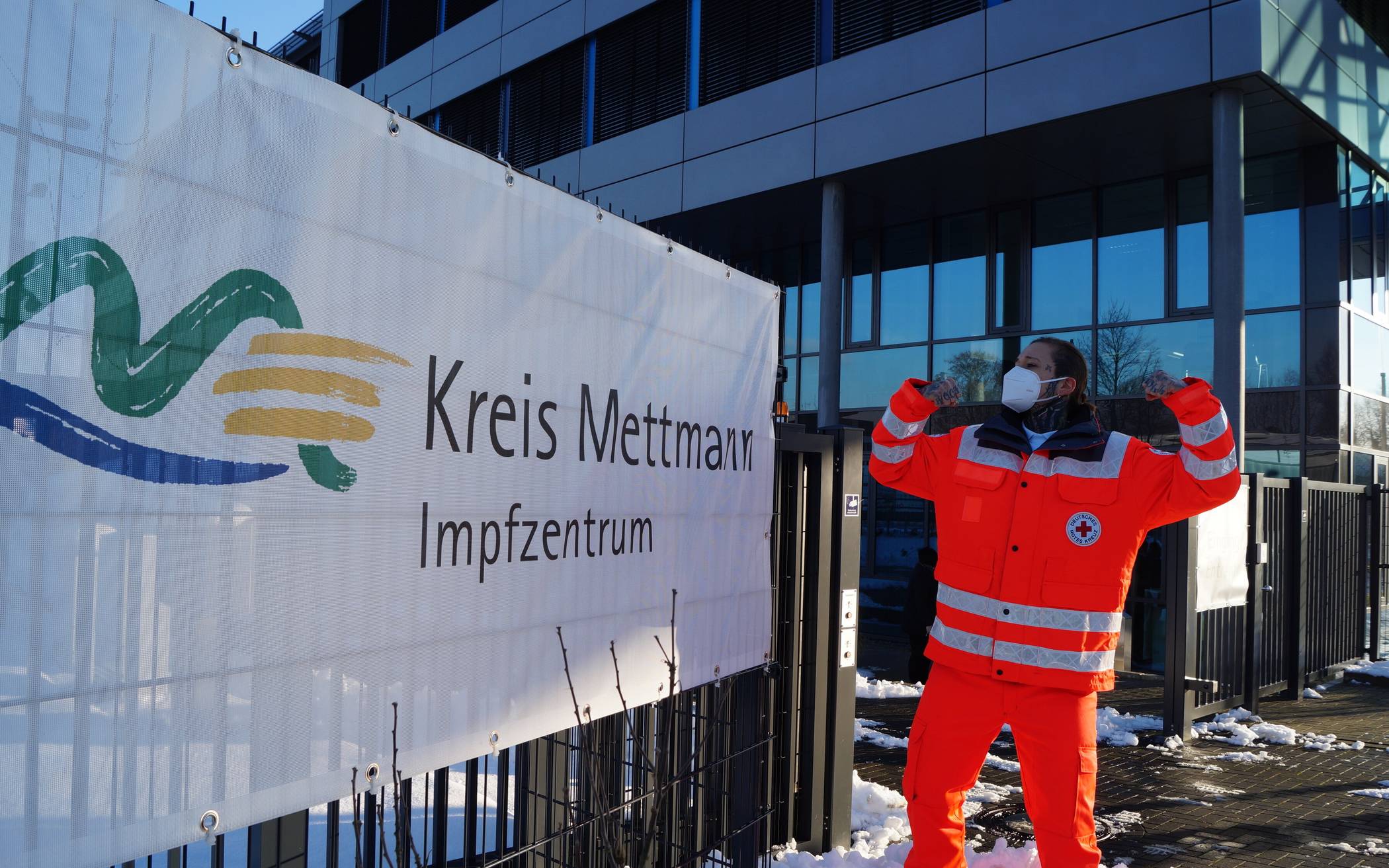 Impfzentrum Kreis Mettmann: DRK-Einsatz geht nach 233 Tagen zu Ende