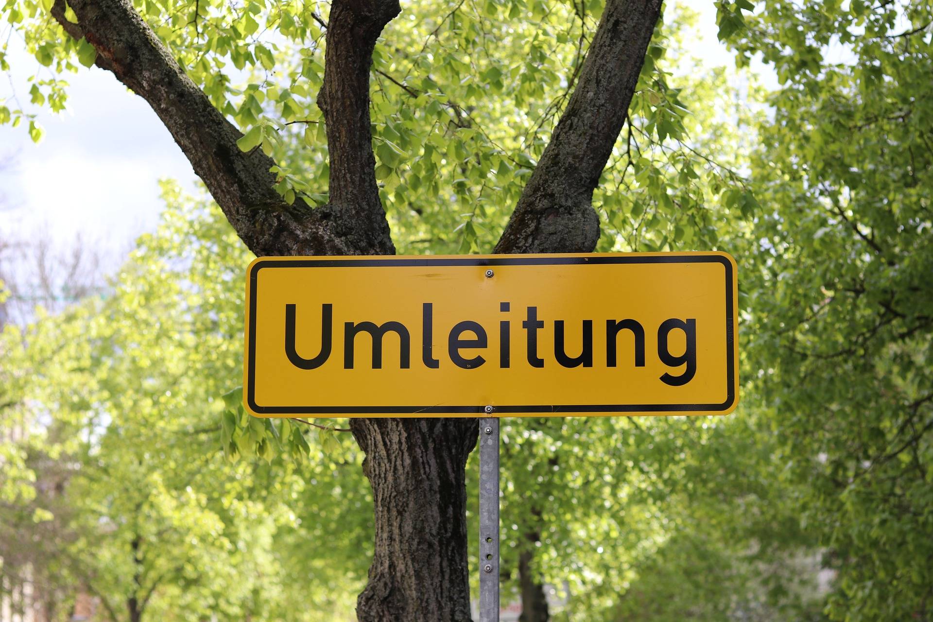 Achtung, Umleitung!