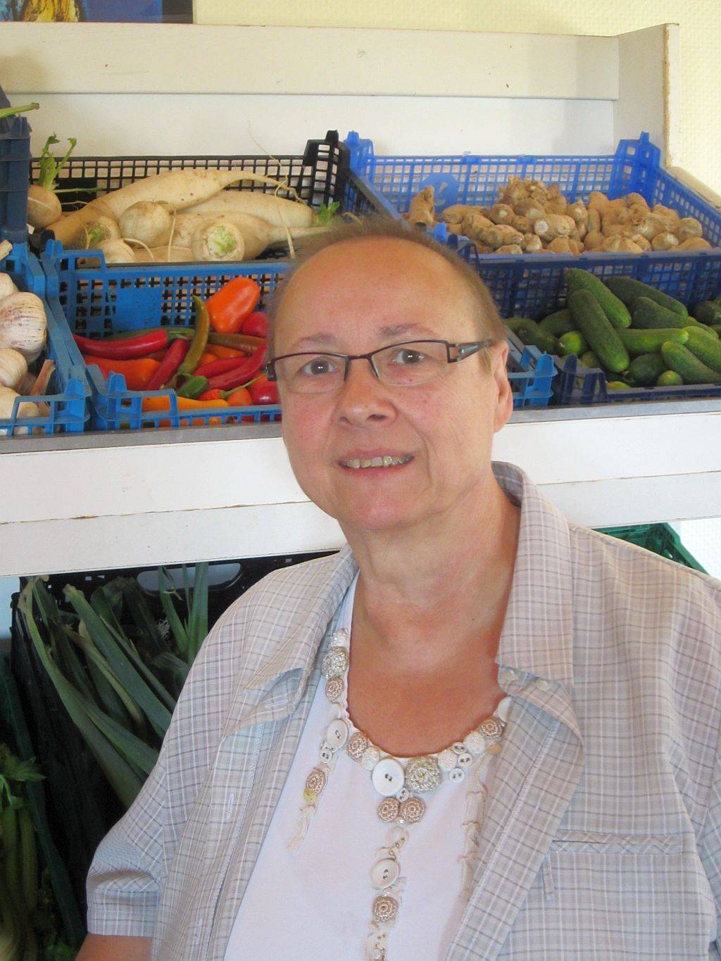  Gisela Fleter leitet die Tafel Mettmann. 