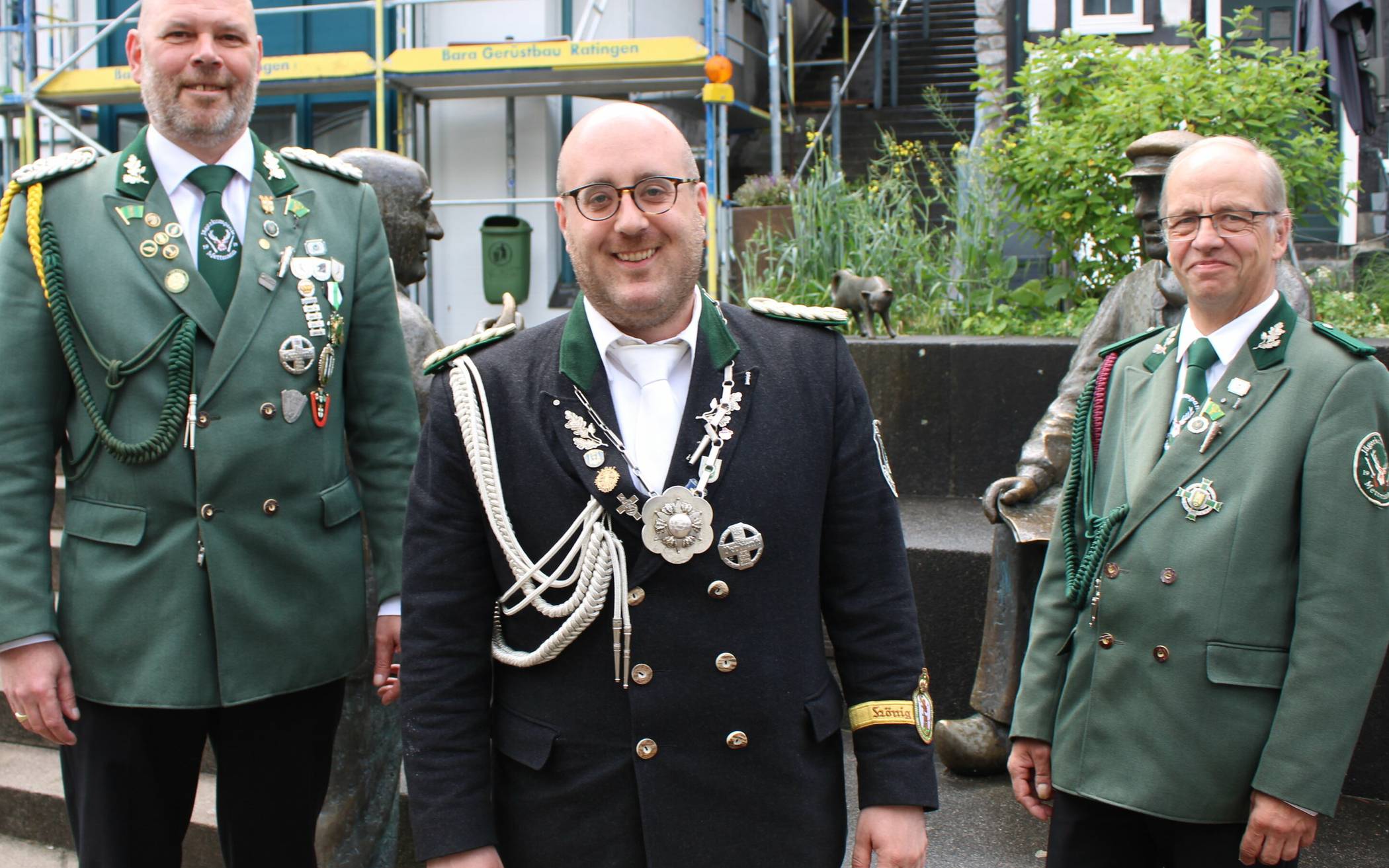 Stefan Prangenberg, Daniel Gebauer und Andreas