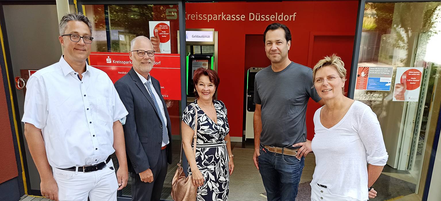  SB-Filiale und Arzt-Praxis in der Florastraße. 