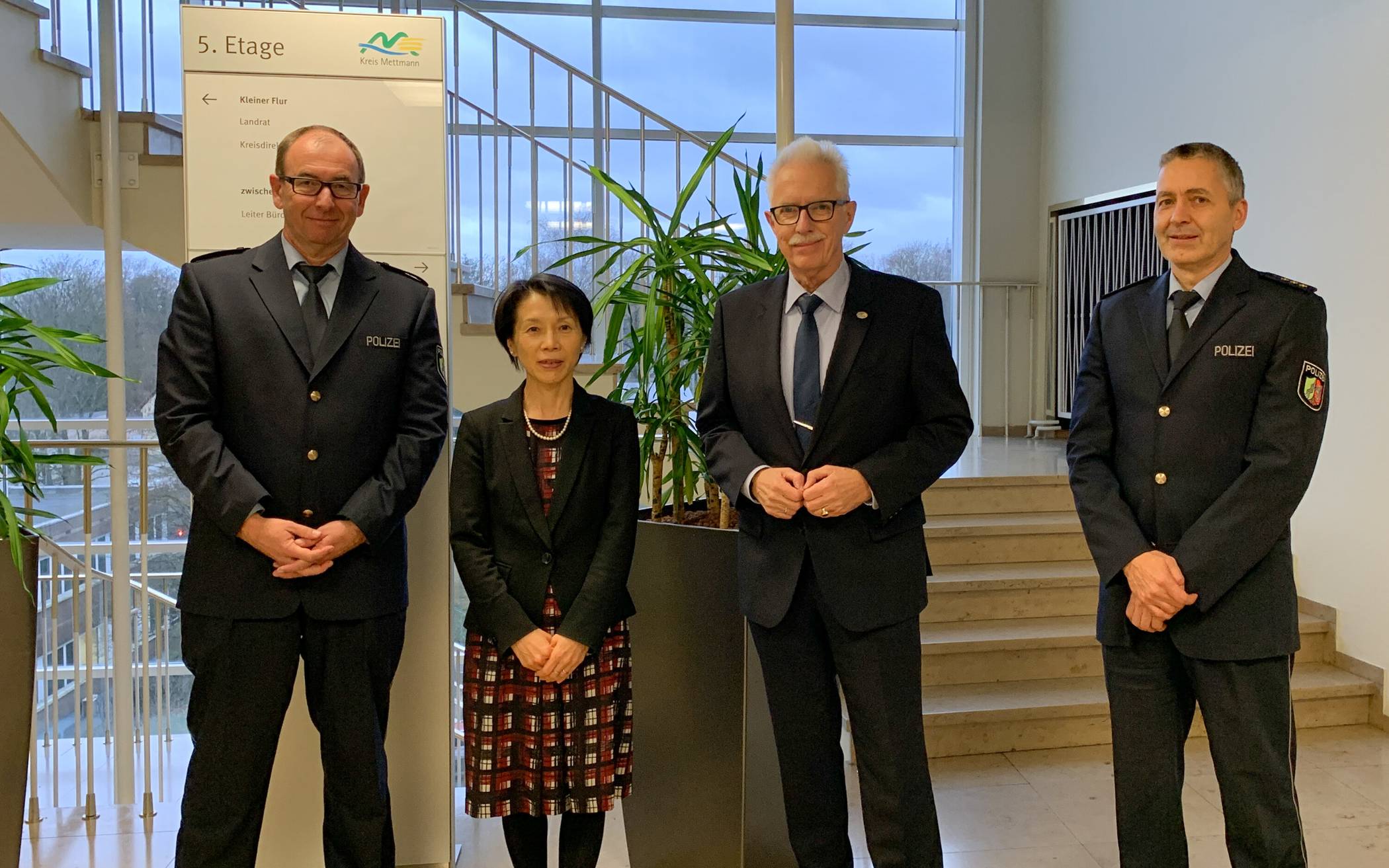 Generalkonsulin Setsuko Kawahara zu Gast im Kreishaus
