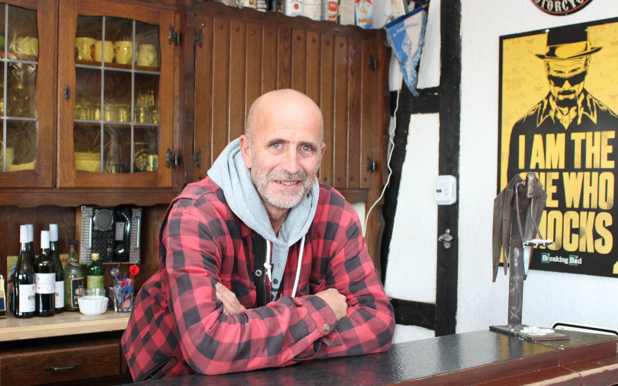 Michael Walk hat lange um den Fortbestand des Vereinsheims an der Spessartstraße gebangt. Nun ist der Fortbestand gesichert. 