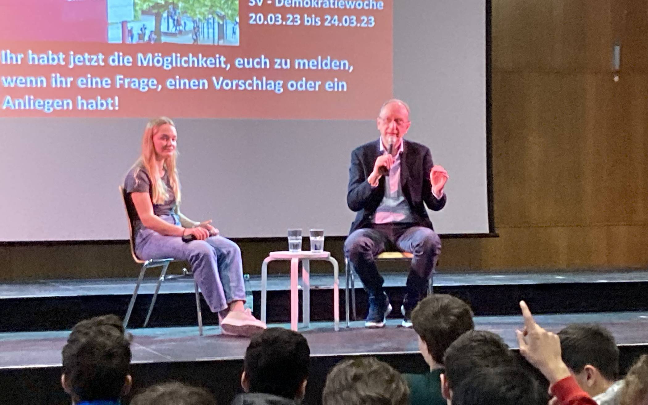  Dr. Klaus Wiener zu Gast im Konrad-Heresbach-Gymnasium Mettmann 