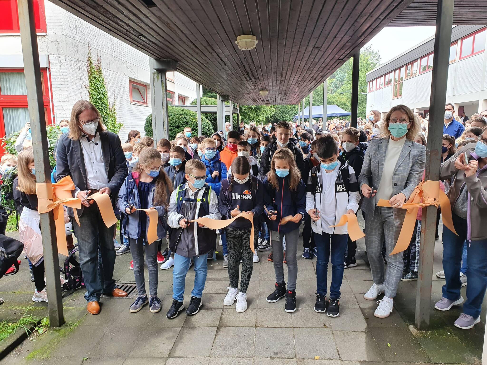  Im August 2021 wurde die Gesamtschule in Mettmann eröffnet.   