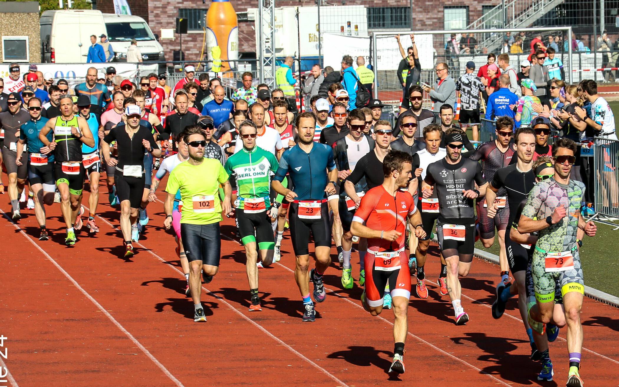  Der Duathlon in Mettmann weckt Jahr für Jahr den Ehrgeiz vieler Athleten. 