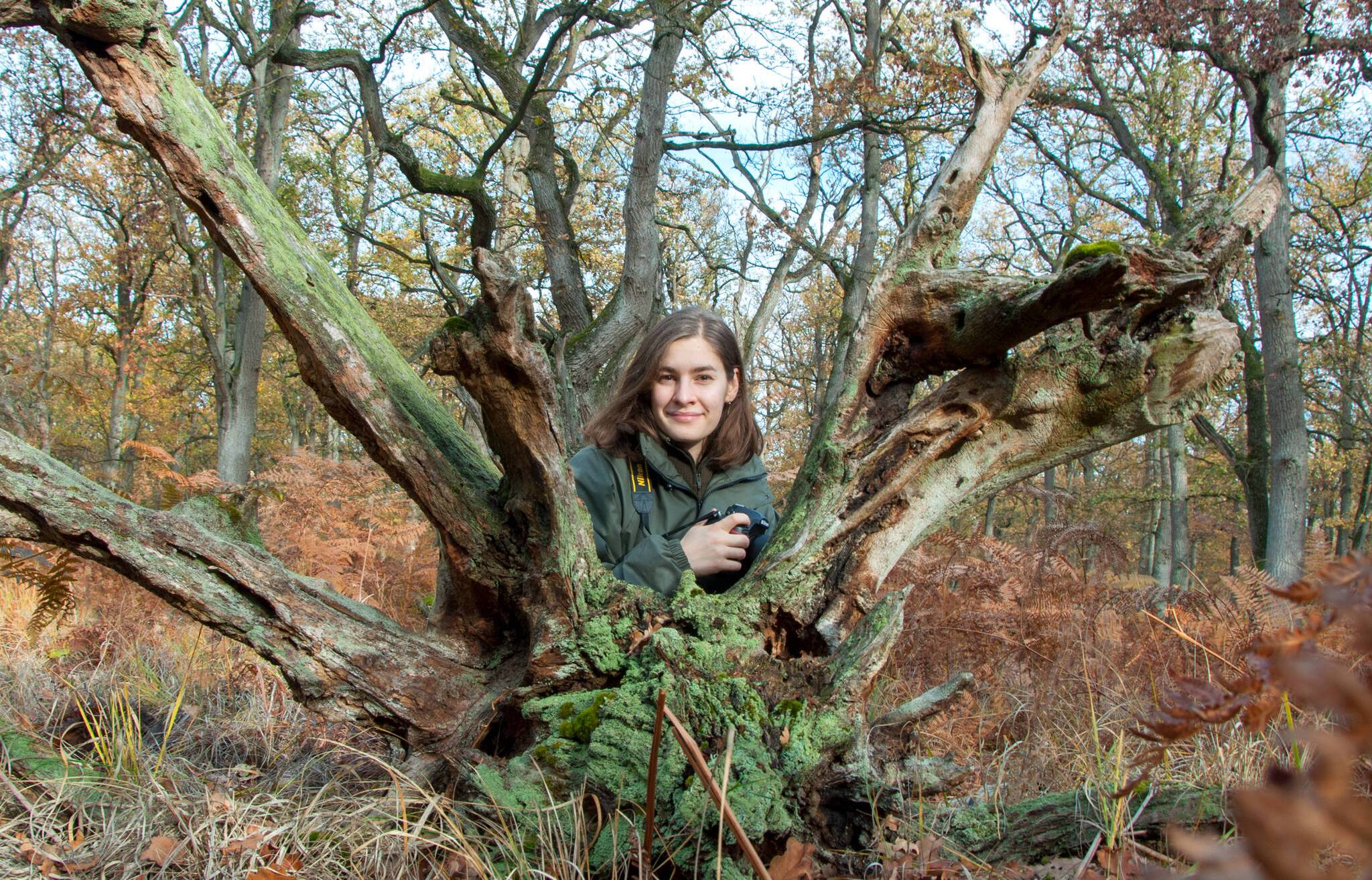  Farina Graßmann, eine Expertin für Naturfotografie. 