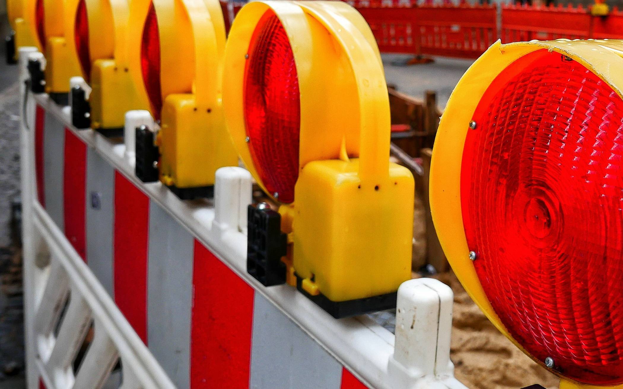 In der Goethestraße wird derzeit die Trinkwasserleitung erneuert. 