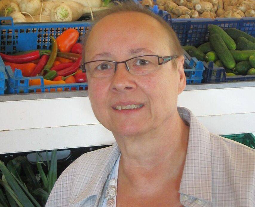 Gisela Fleter hat die Tafel Mettmann