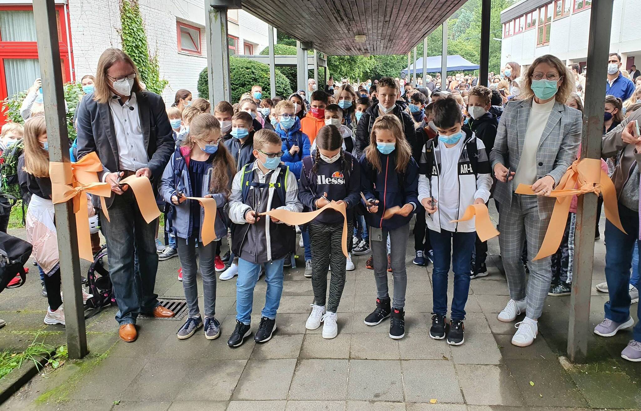 Die Gesamschule in Mettmann (hier bei