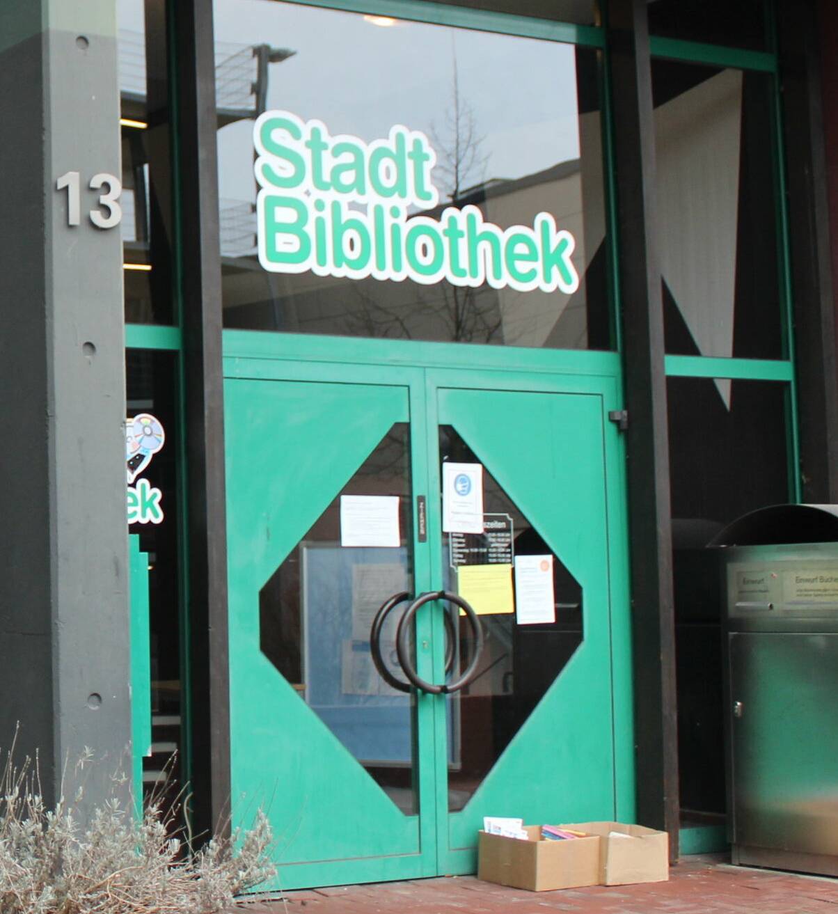  Wird gern und häufig aufgesucht:die Stadtbibliothek in Mettmann.   