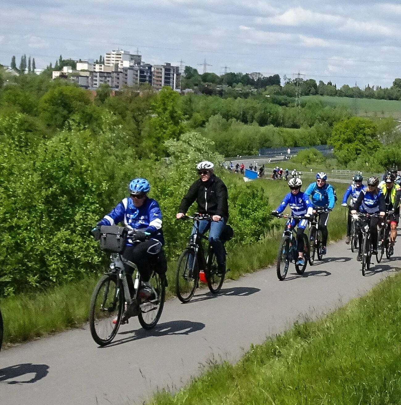 Viele Radkilometer, Sonne, keine Unfälle