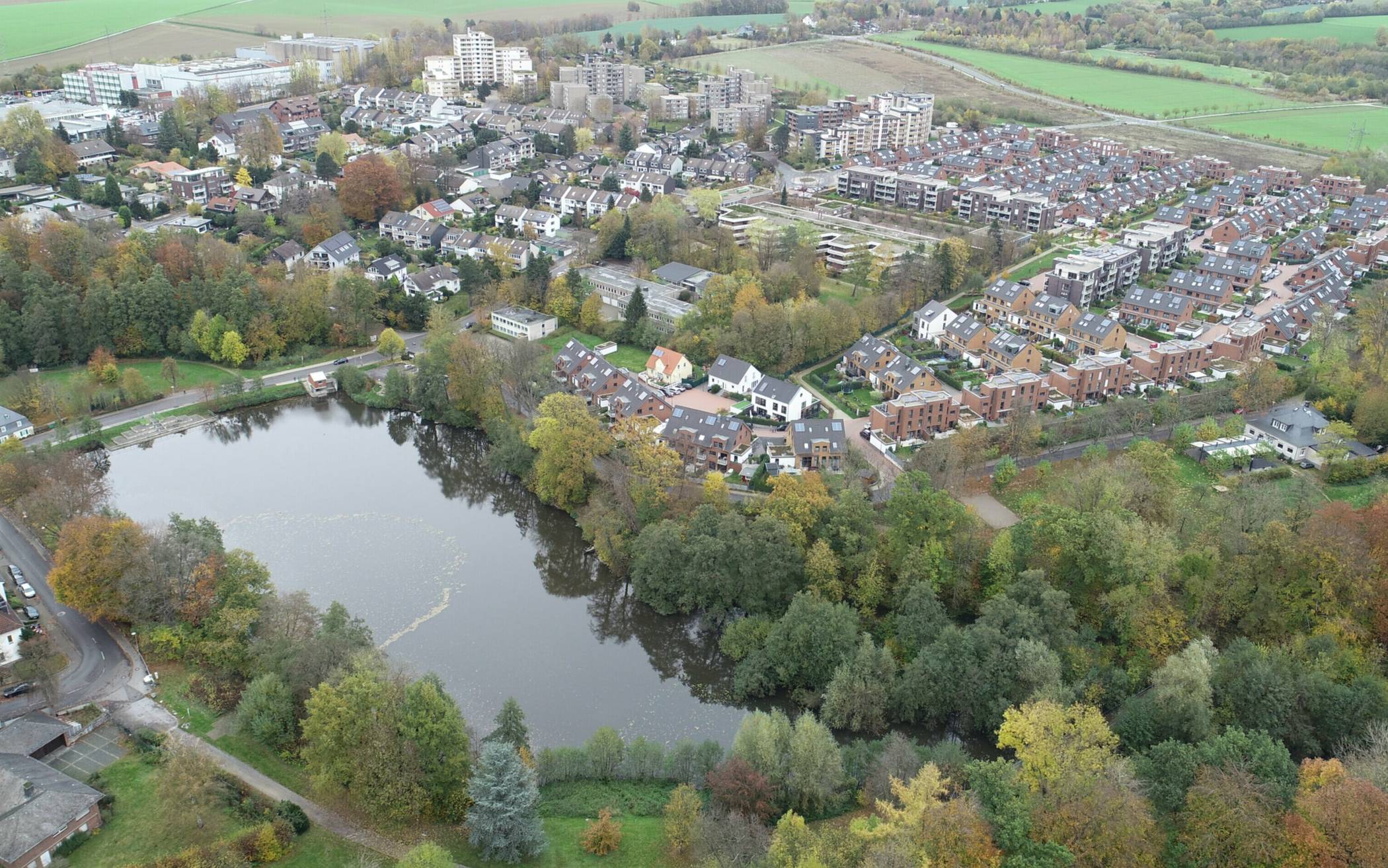 Der Goldberger Teich hat für die Stadt als Hochwasserrückhaltebecken eine wichtige Funktion.   