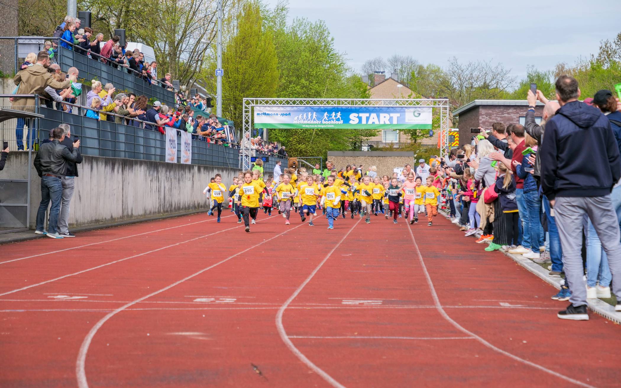  Der Bambini-Lauf zählt zu den Höhepunkten des Tages. 