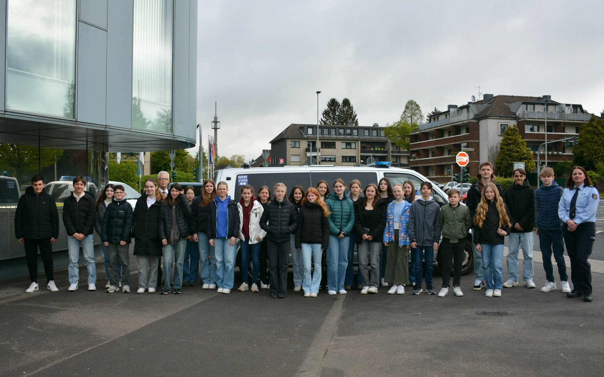 Polizei begrüßt 30 Mädchen und Jungen zum "Girls'Day und Boys'Day"