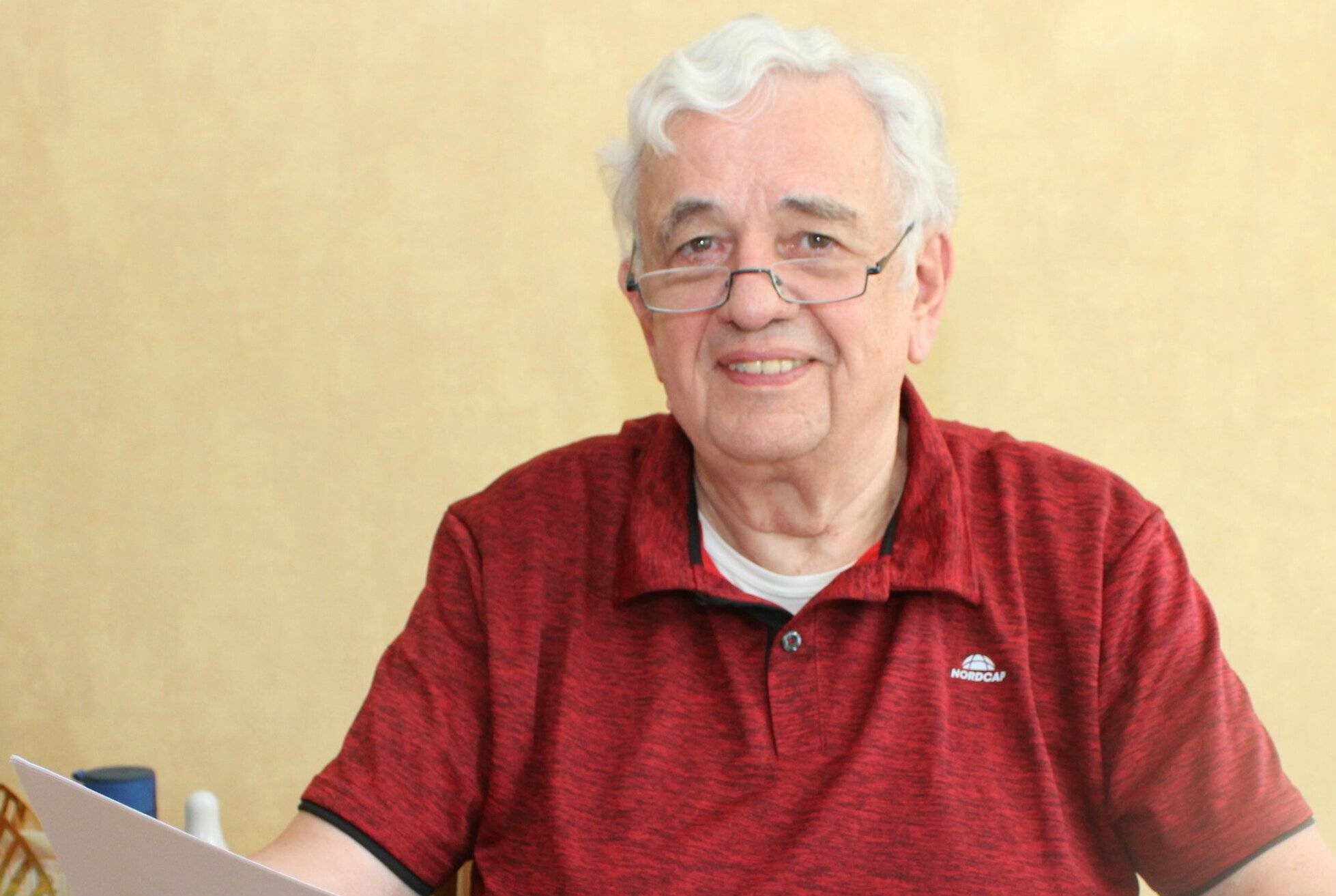 Dr. Helmut Peick hat sich ausgiebig