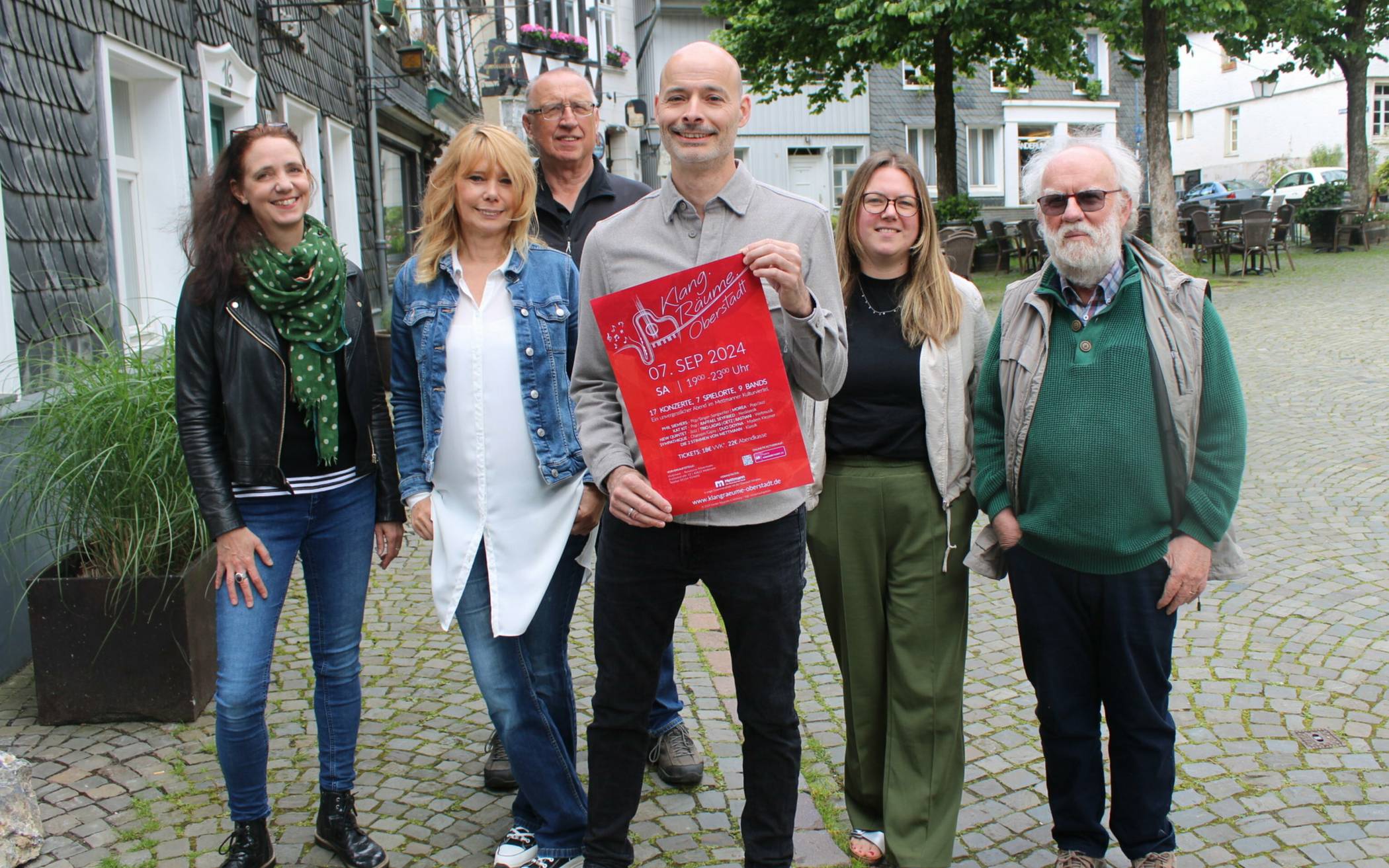 Die Organistoren der Klangräume Oberstadt.&#x21e5;Foto: D.