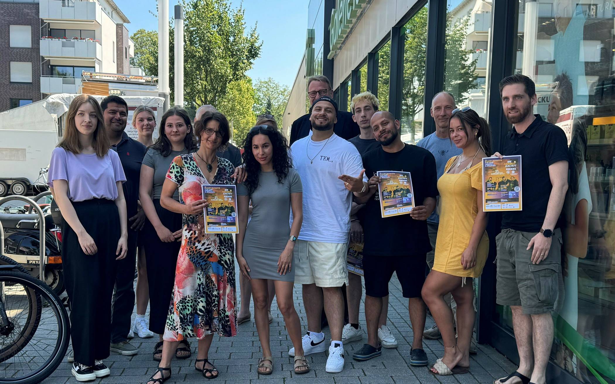 Umsonst und draußen: Open-Air-Festival „ME against racism“