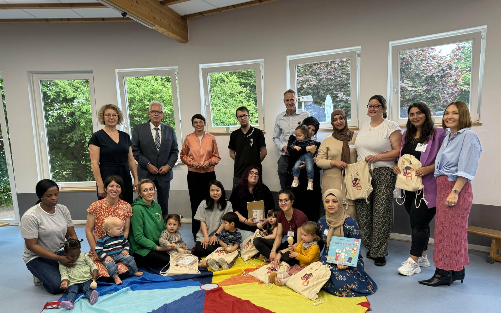 Ministerin Josefine Paul zu Gast in Mettmanner Kita