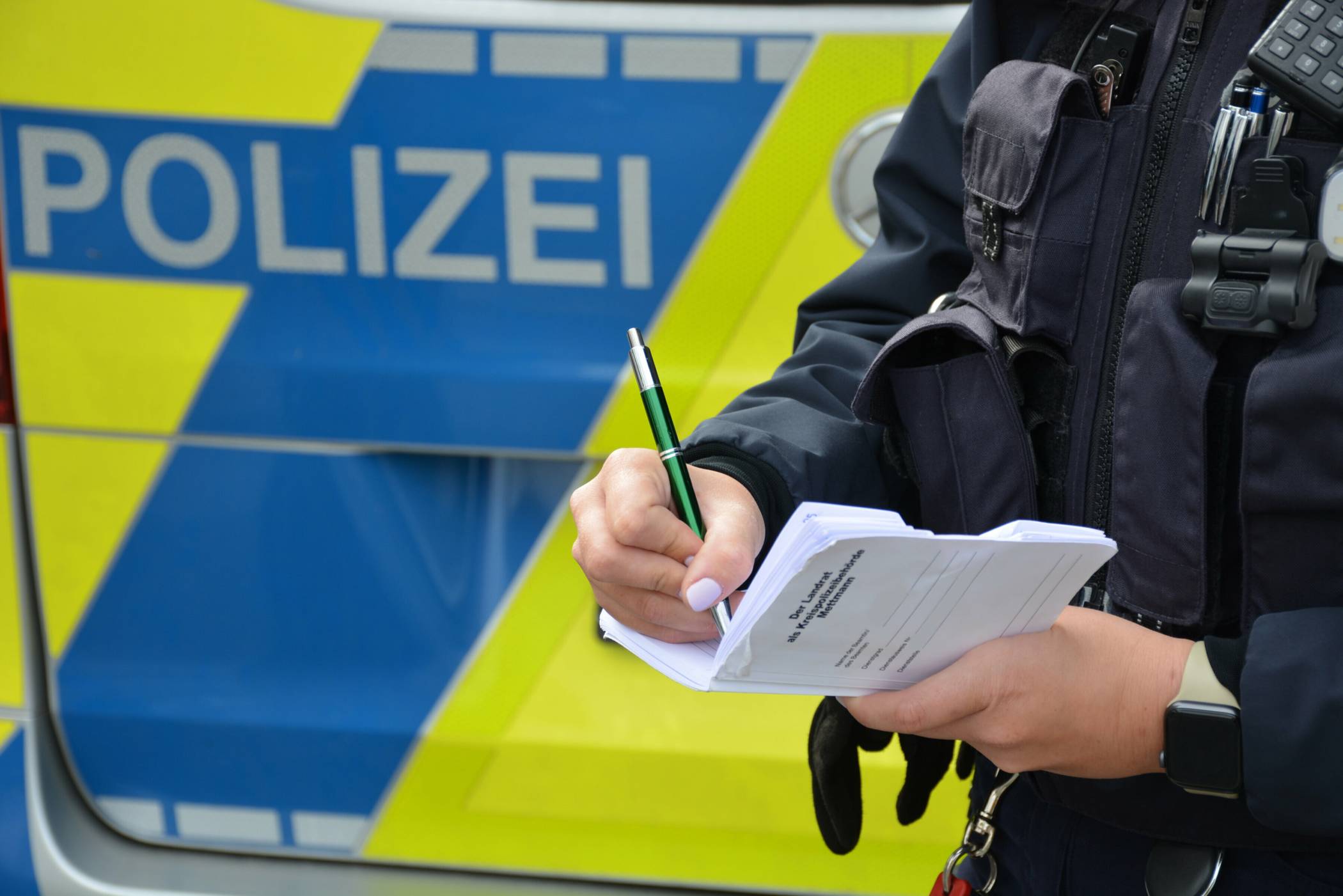 Feld in Brand gesetzt -  Polizei ermittelt