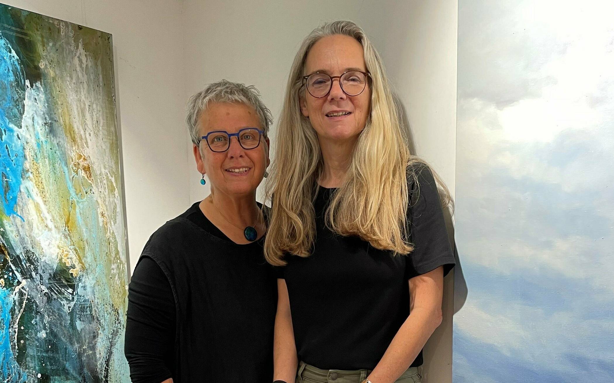 Die Künstlerinnen Tanja Bremer und Andrea