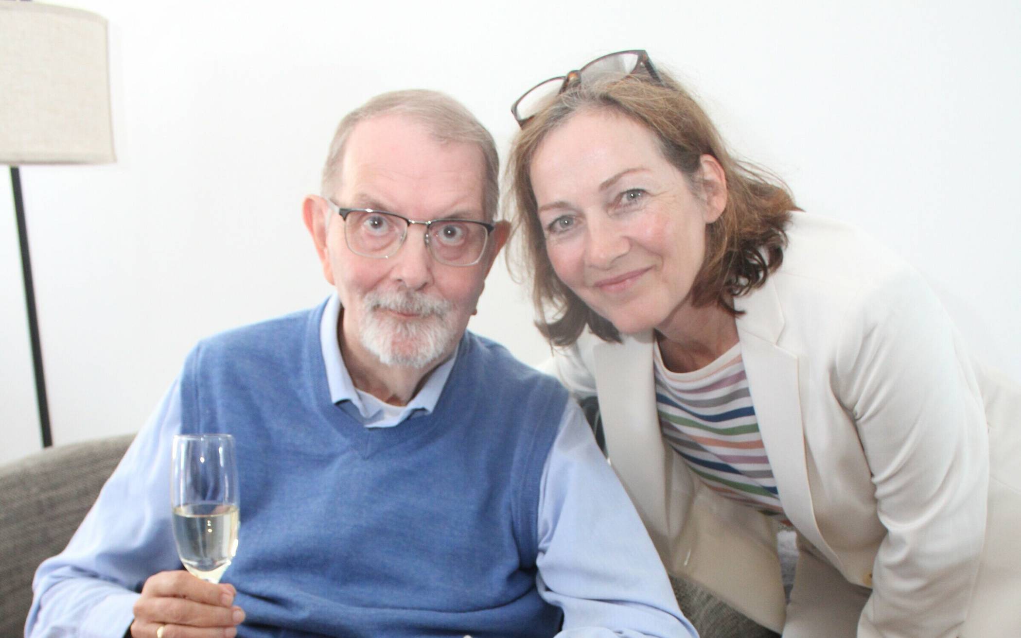 Langjährige Weggefährten: Klaus Müller mit der
