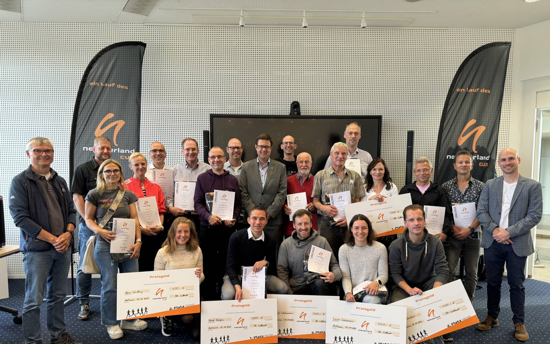 29 Frauen und Männer liefen um den neanderland CUP 2024