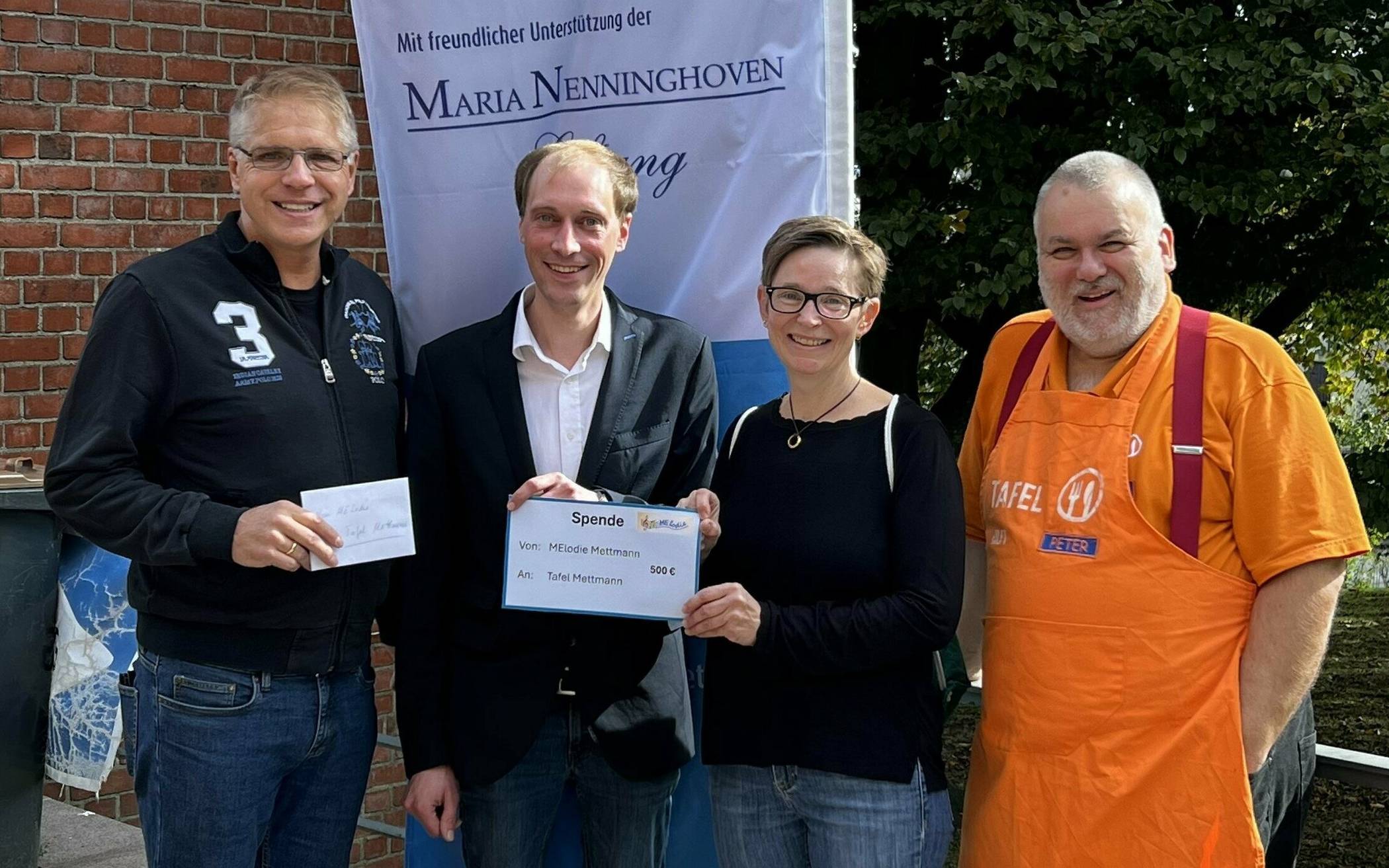 Von links Tom Weingartner (MElodie), Simon