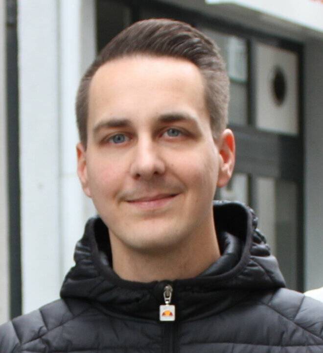 André Bär von der Wählergemeinschaft M.U.T.