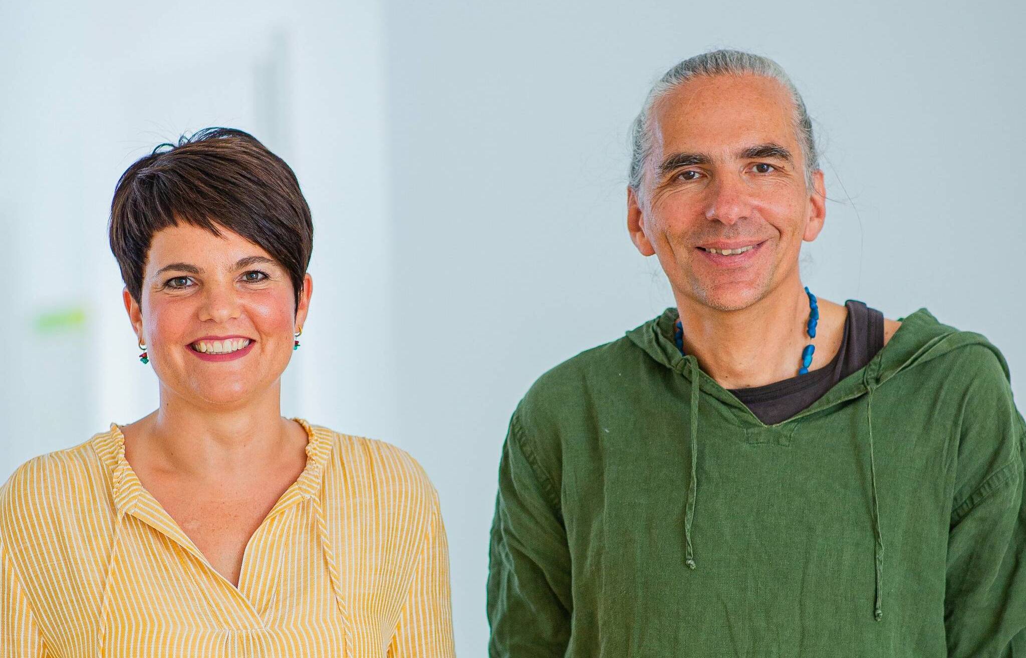 Rebecca Türkis und Nils Lessing von