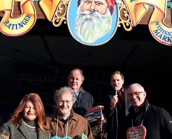 Ratingens Weihnachtsmarkt-Macher heißen Gäste von nah