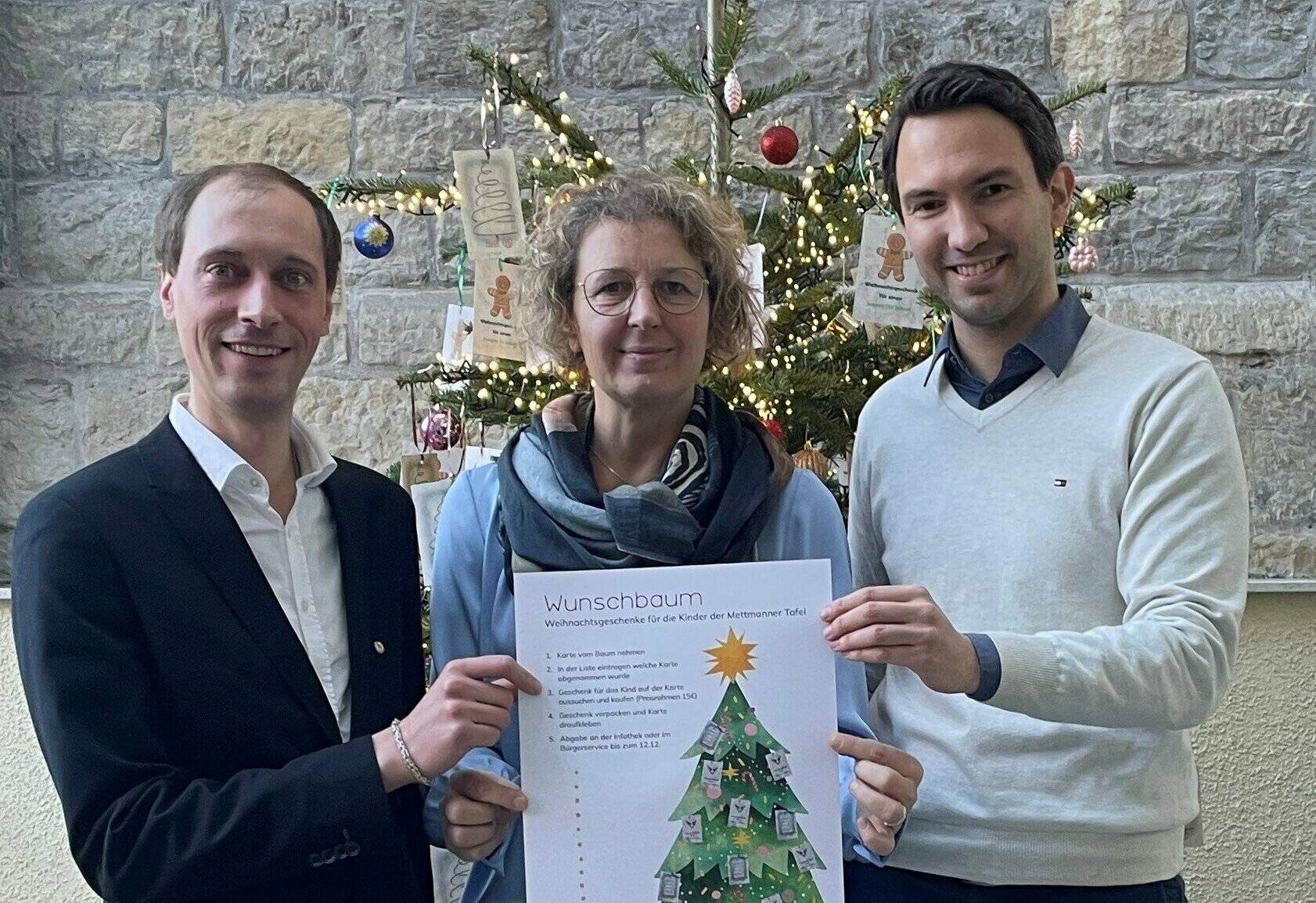 Tafelleiter Simon Wilde, Bürgermeisterin Sandra Pietschmann