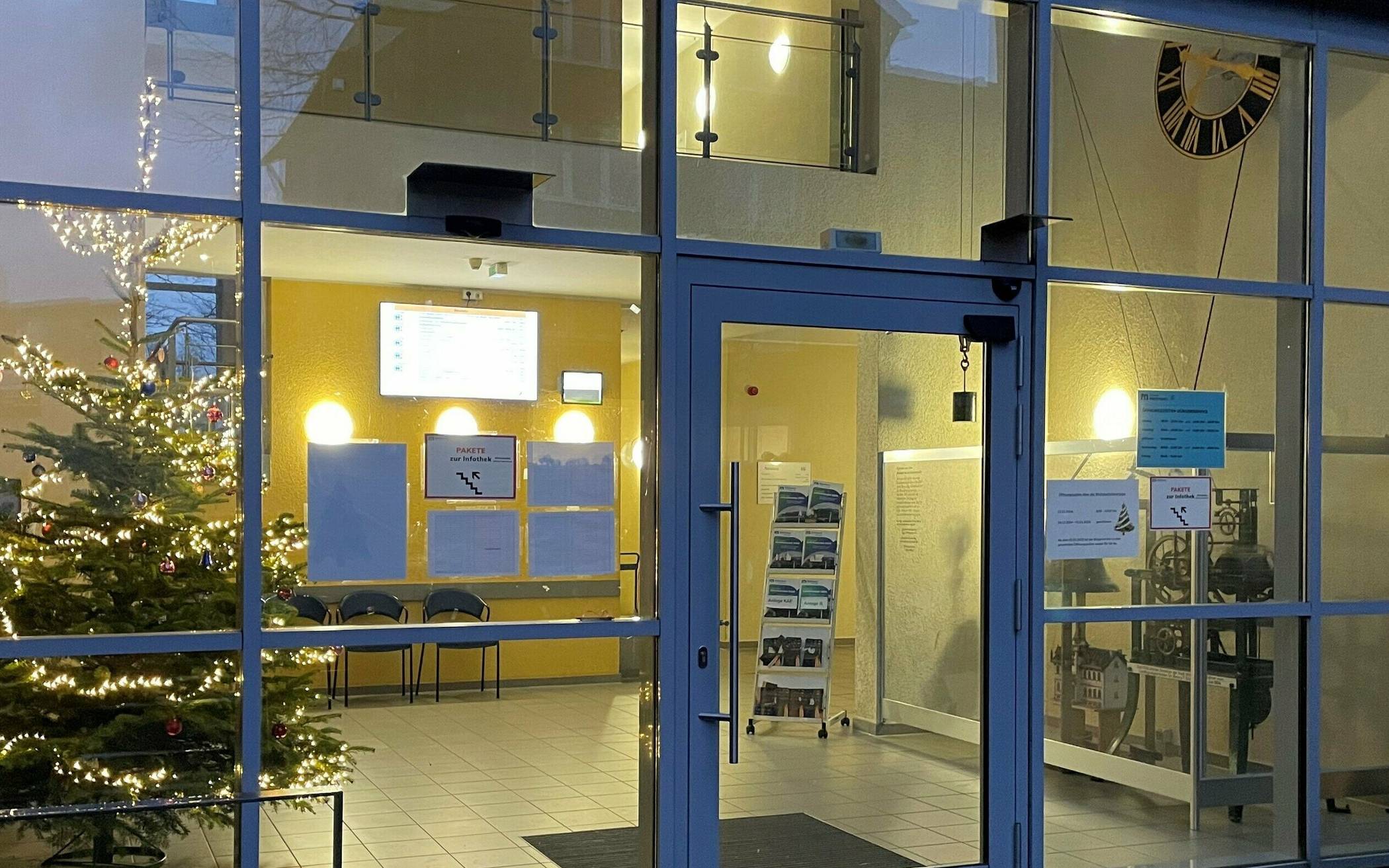 Eingang zum Bürgerservice. &#x21e5;Foto: Kreisstadt Mettmann