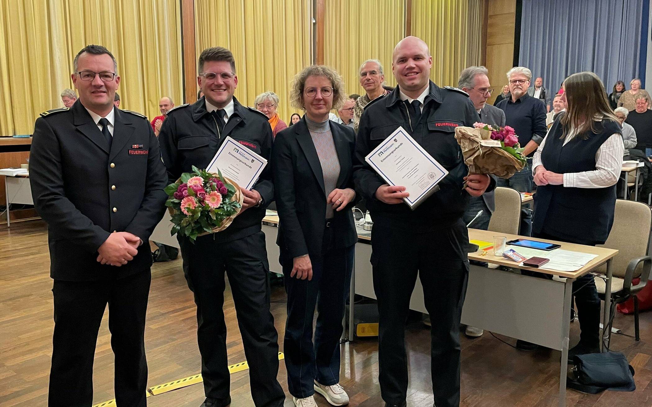 Bürgermeisterin Sandra Pietschmann hat Christian Tetard
