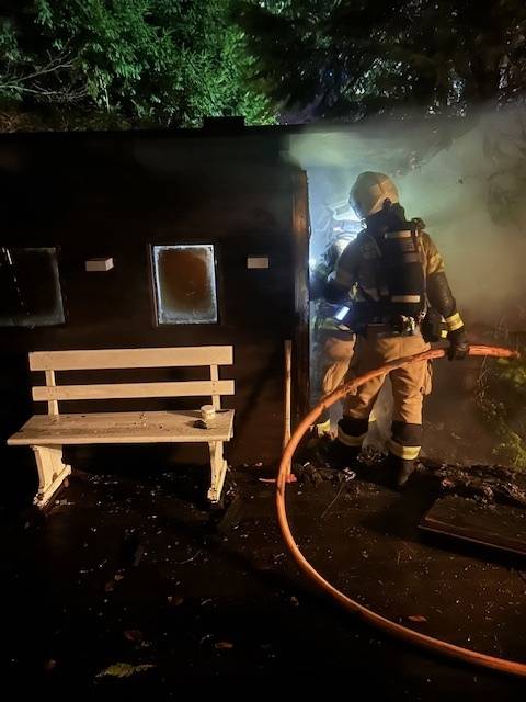 Saunabrand in Mettmann kein Personenschaden