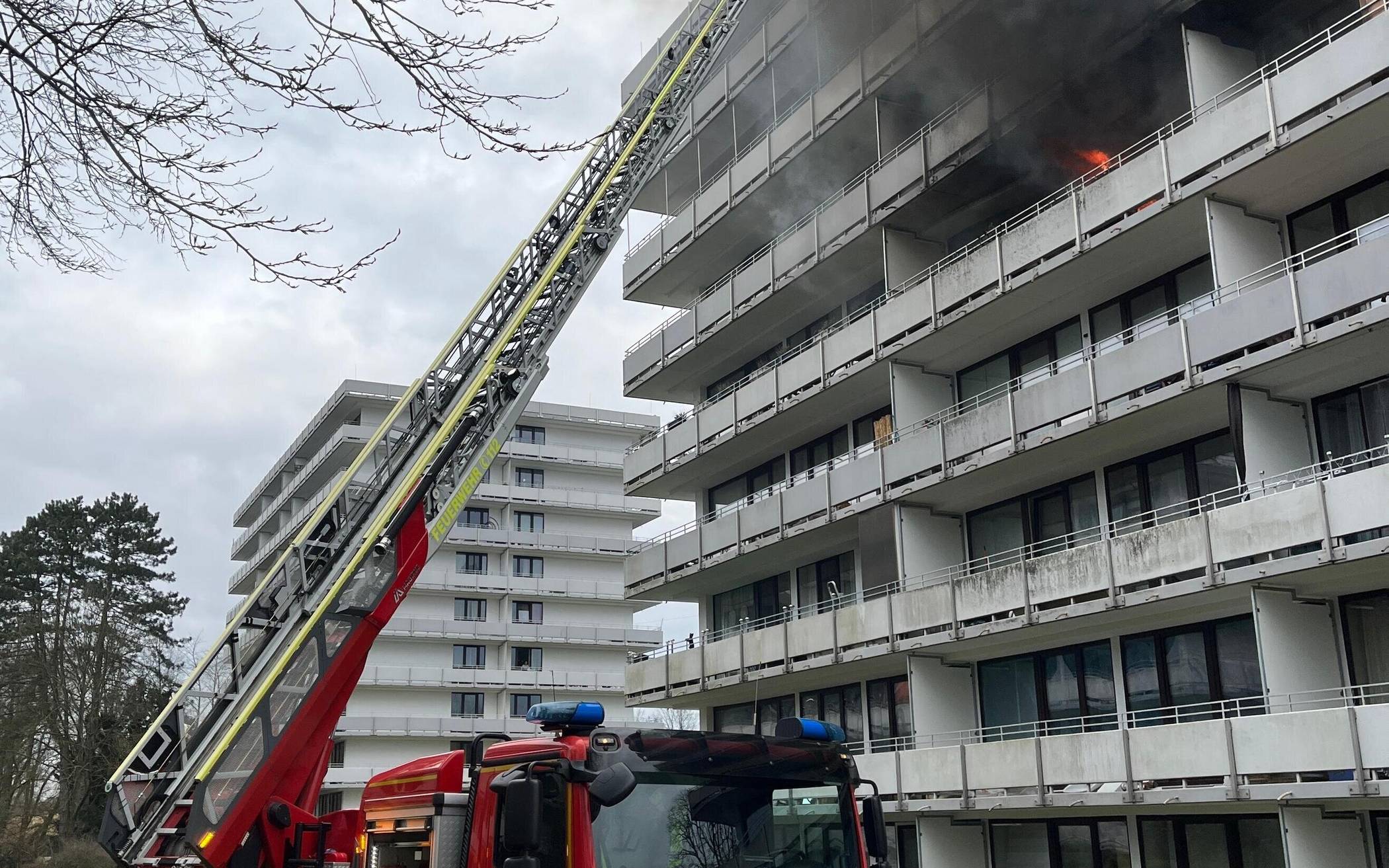 Die Feuerwehr Mettmann im Einsatz. Foto: