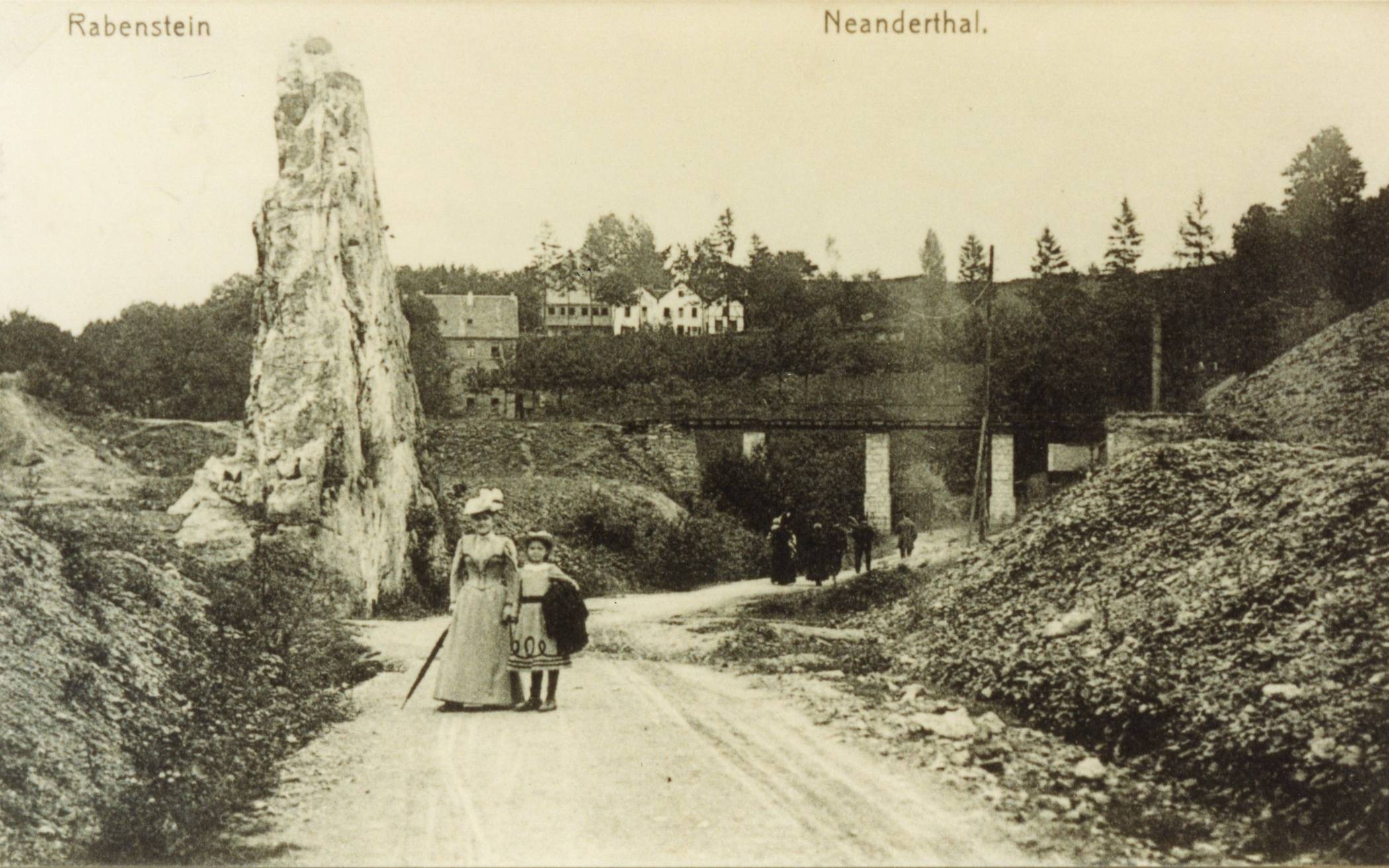 Eine Postkarte aus dem Neandertal von