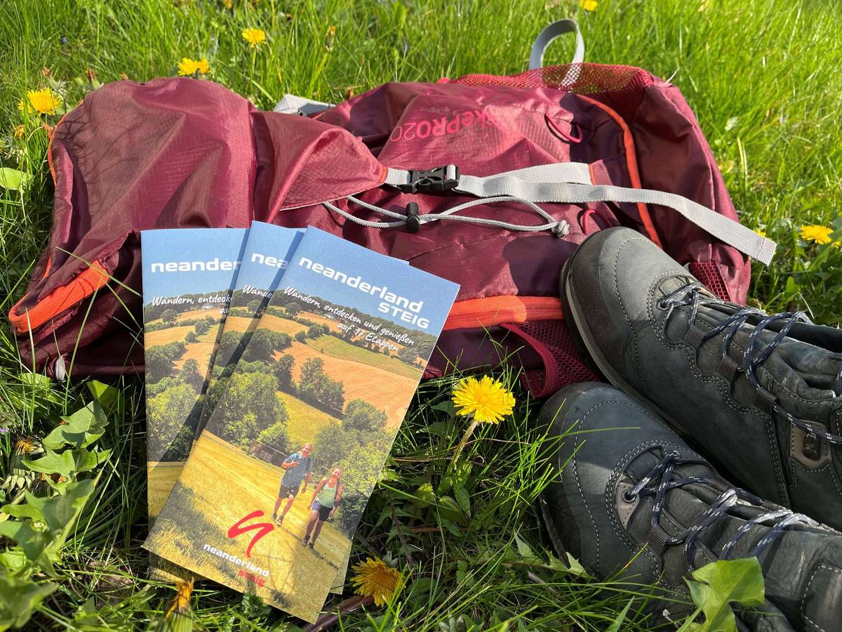 Neu aufgelegt: Neanderland Steig Wanderbroschüre