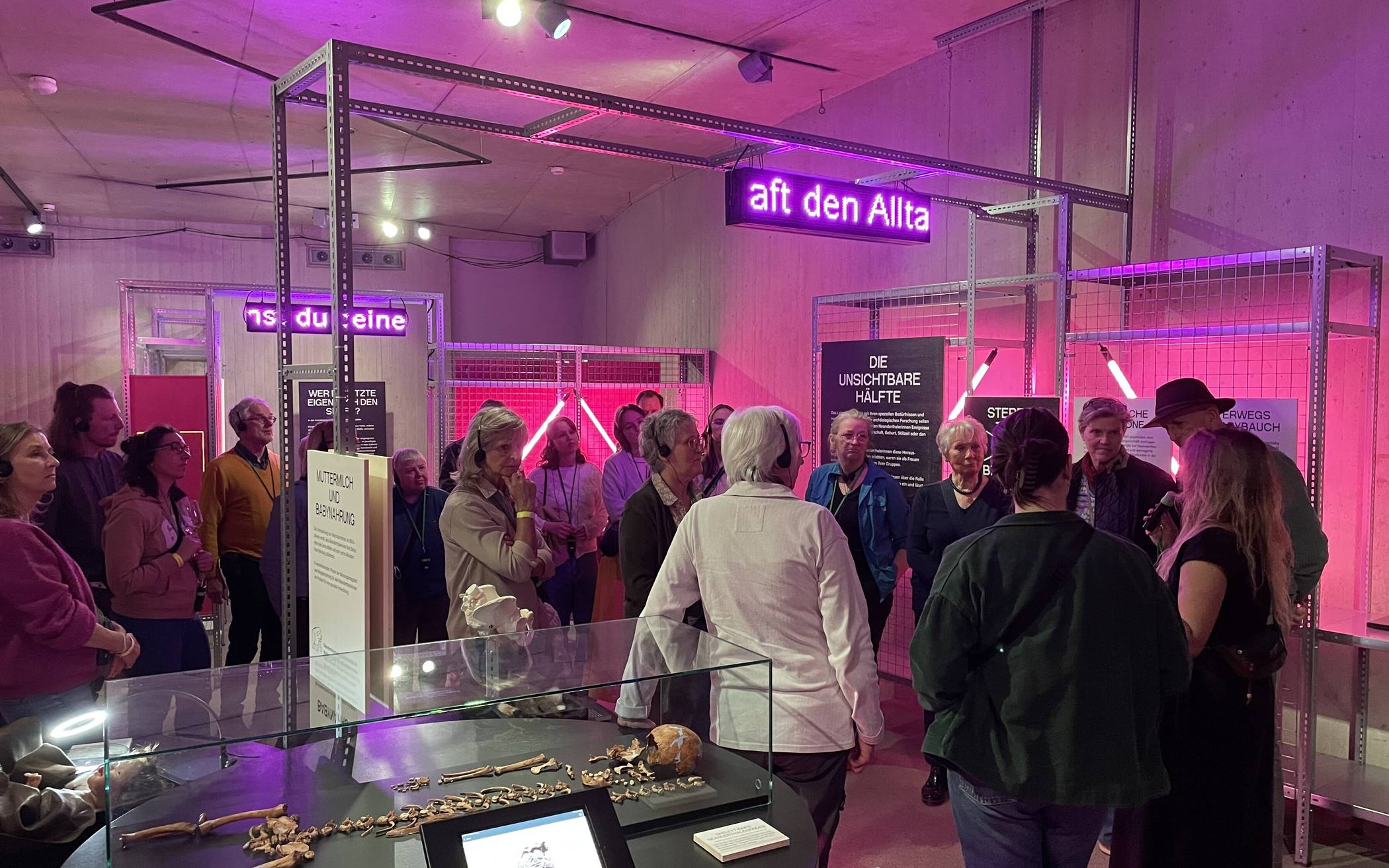 Ausstellung Stereotypes Neanderthalerin