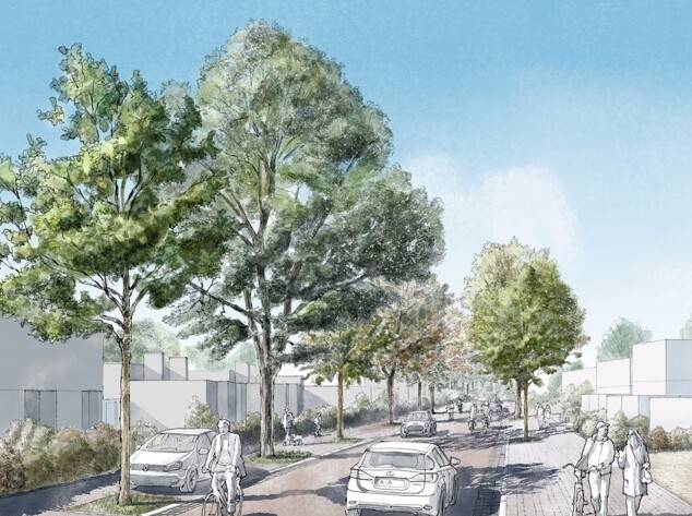  So soll er eines Tages aussehen, der Düsselring.   