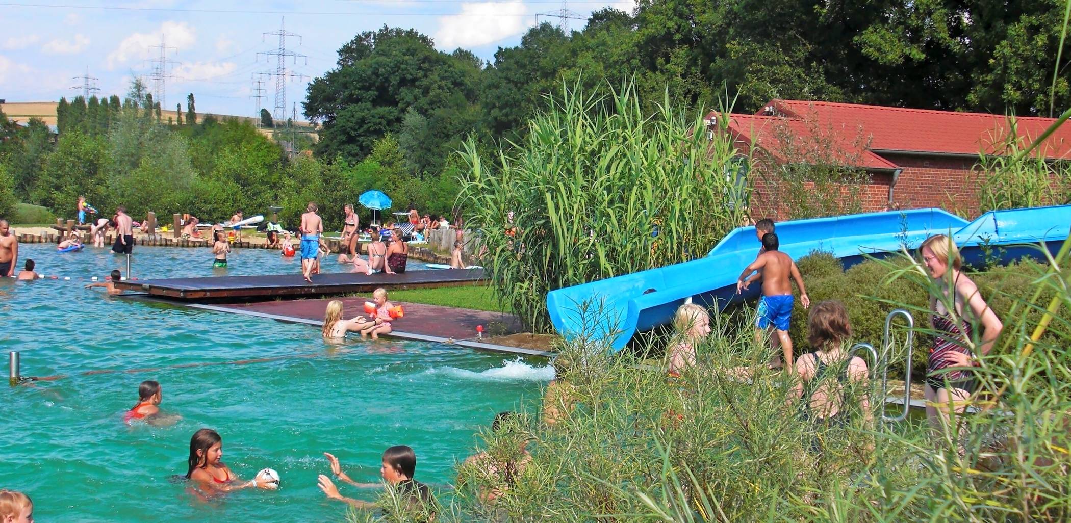  Das Naturfreibad. 