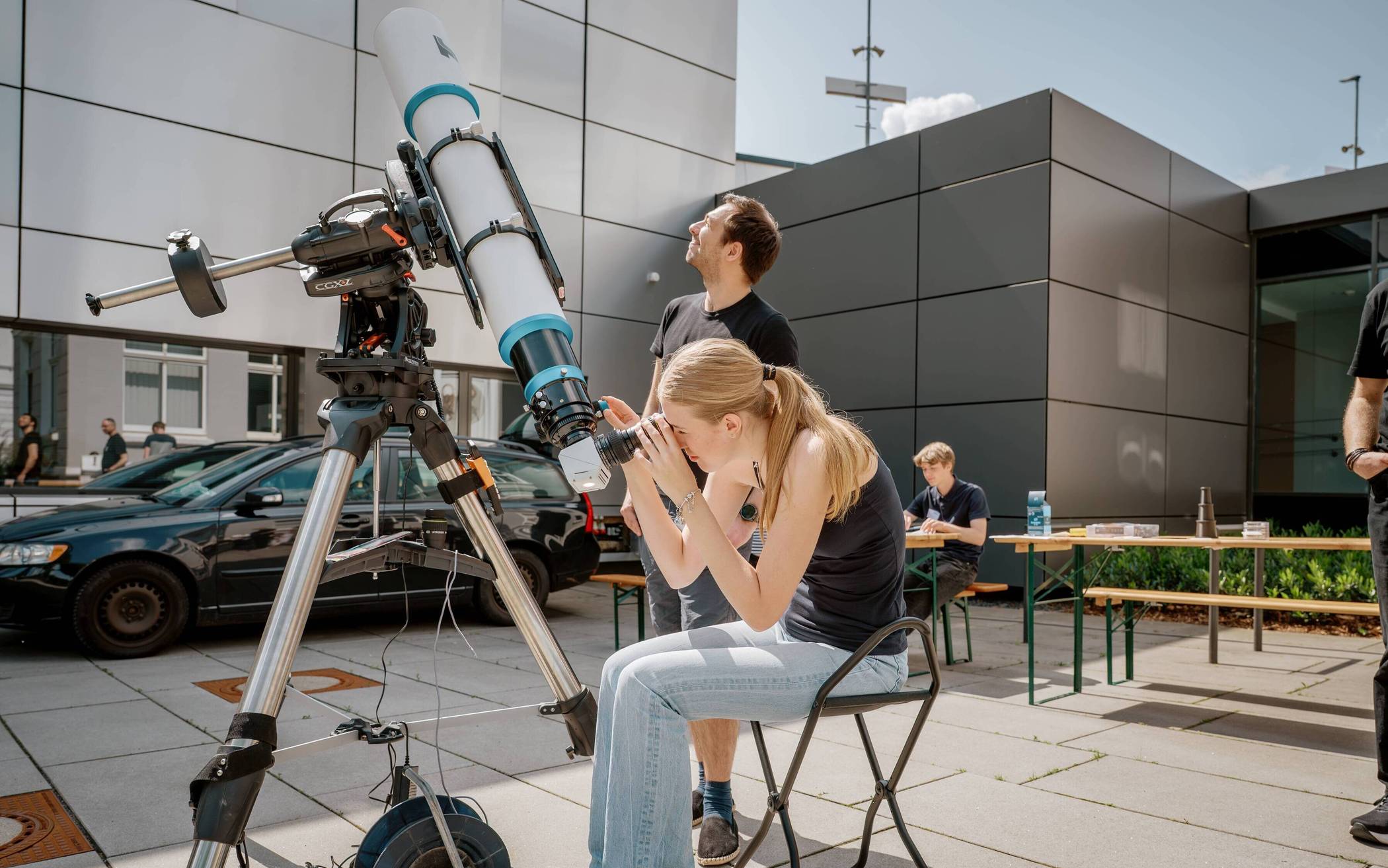 Die KulturScouts des Helmholtz-Gymnasiums Hilden kommen