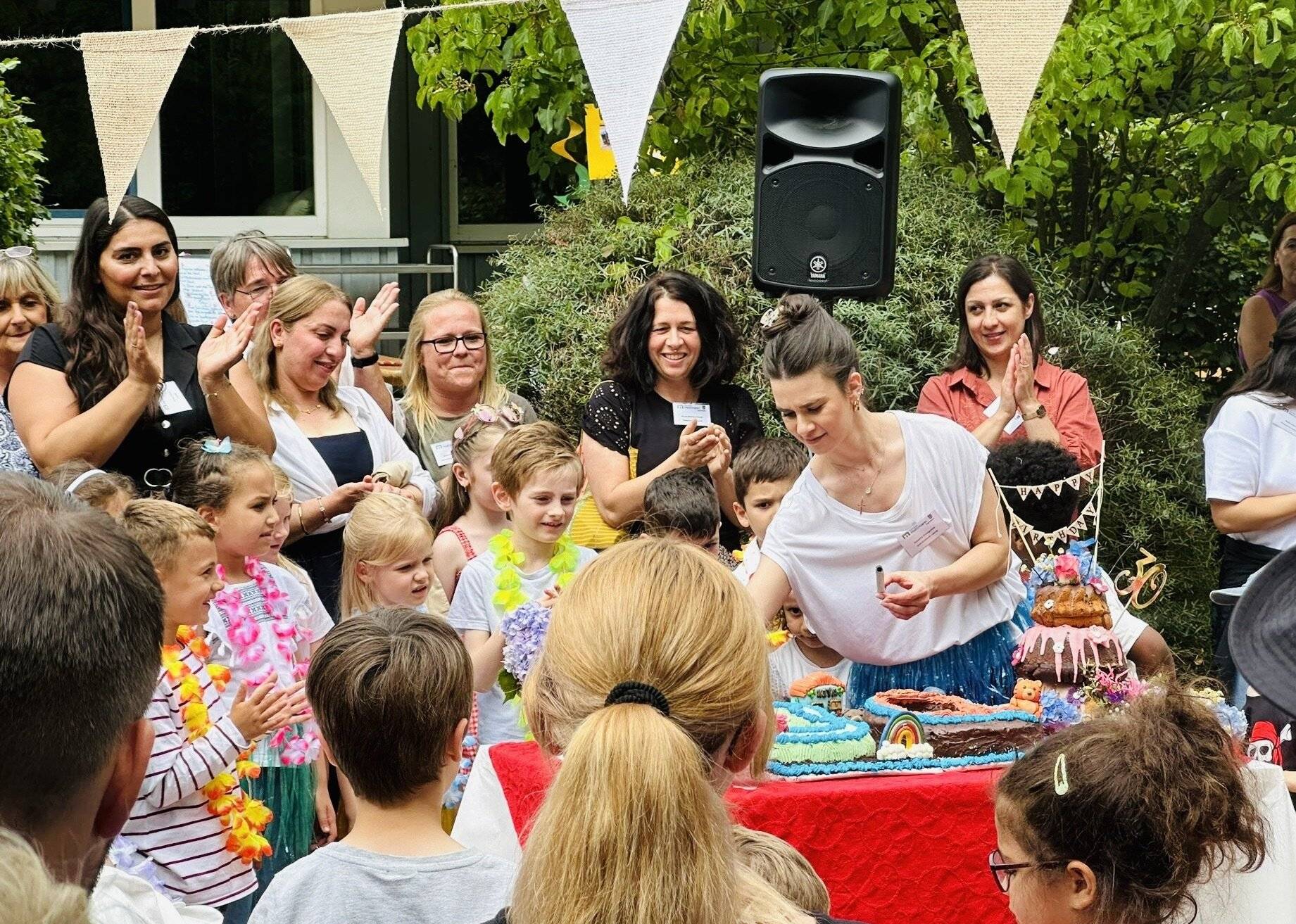 Mit einem Fest wurde der 30. Geburtstag der Kita Rheinstraße gefeiert.